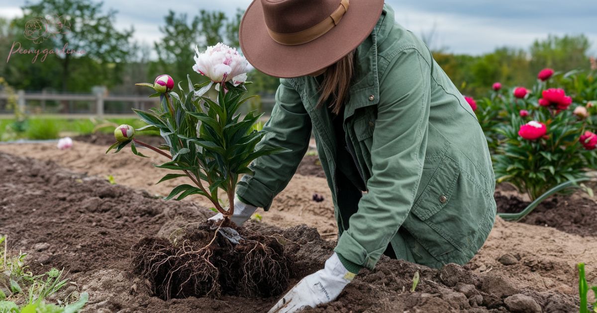 How Do You Plant Peony Roots