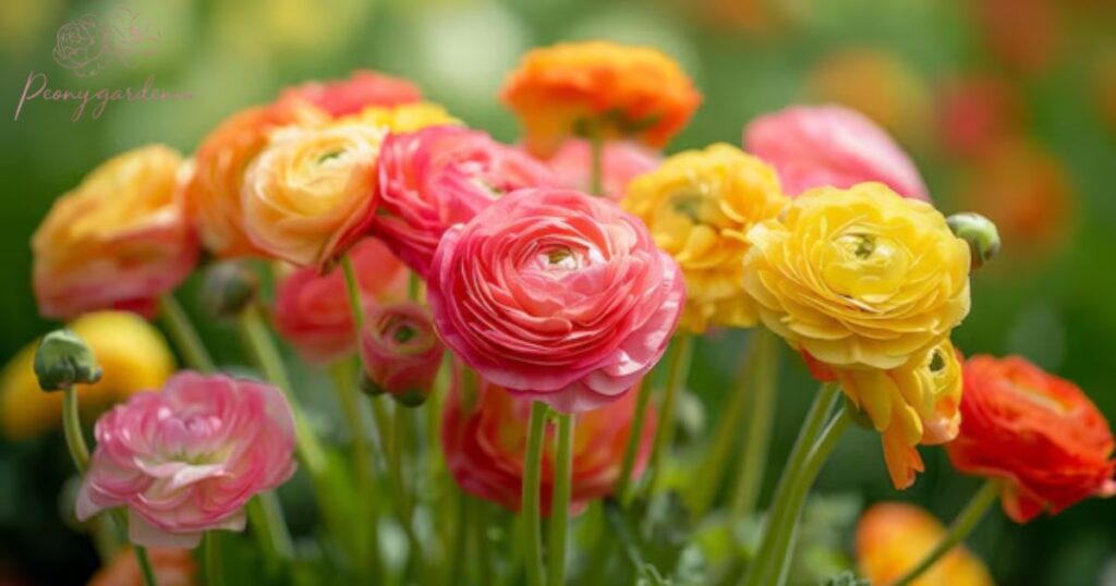 Ranunculus: Vibrant and Frilly