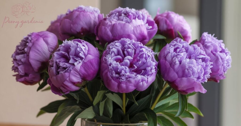 The Meaning Behind Purple Peonies