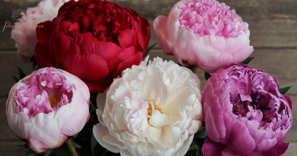 The Peony’s Colors and Their Romantic Meanings