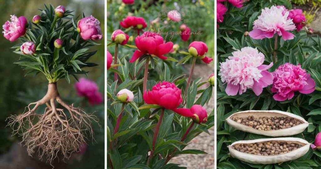 3 Methods of Propagating Peonies