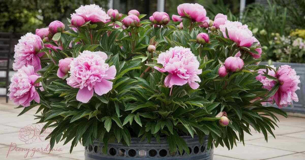 Can Peonies Be Grown in Containers