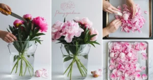 How to freeze peonies