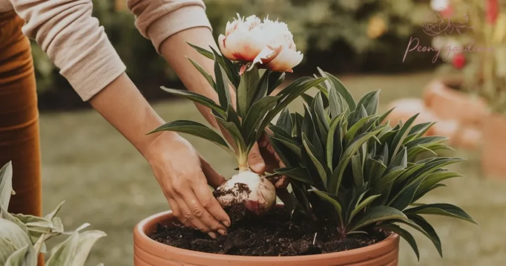 How to Grow Peonies in Containers