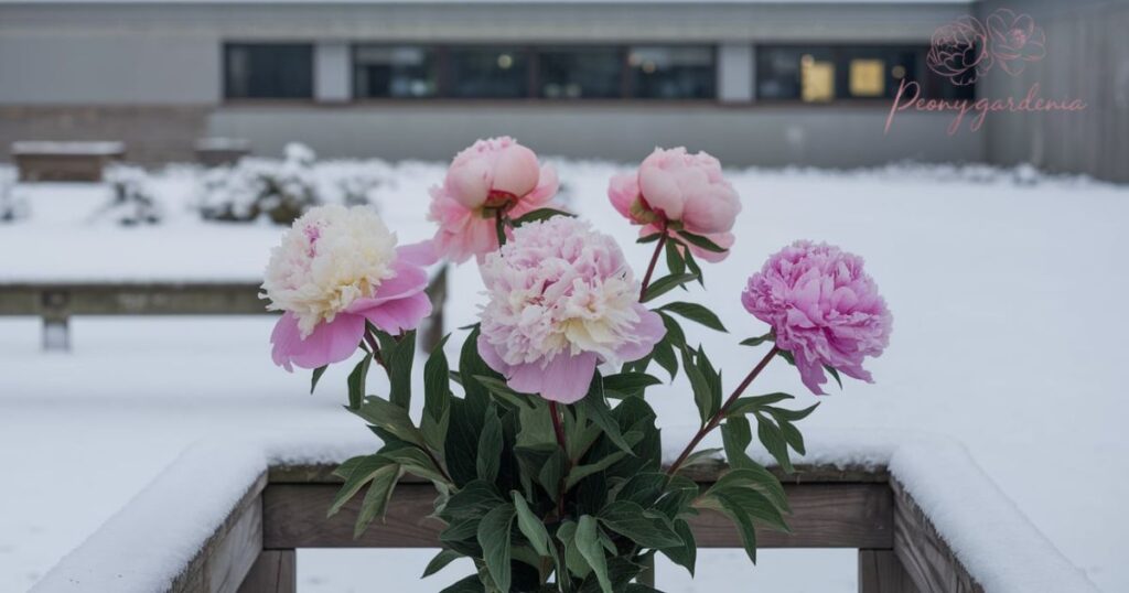 Peonies and Freezing Temperatures: A Delicate Balance