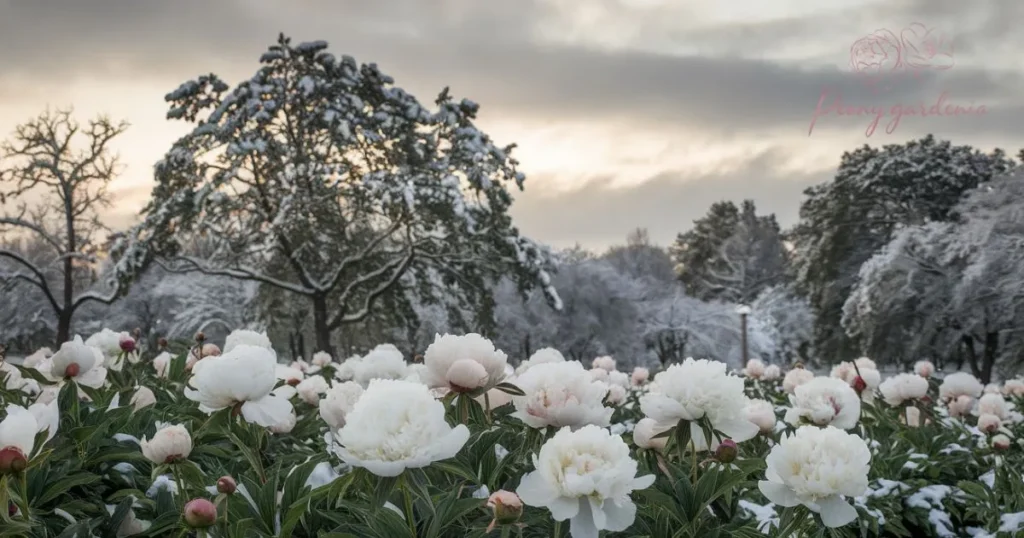 The Beauty of Winter: How Peonies Add to the Landscape