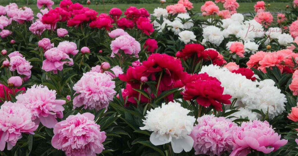 Popular Peony Colors and Their Shades