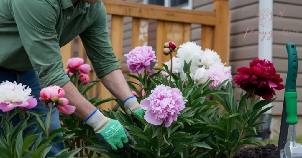 Seasonal Care for Peonies Planted Near the House