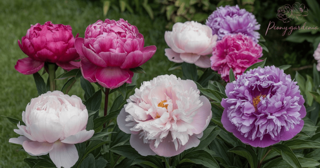 Unique and Rare Peony Colors