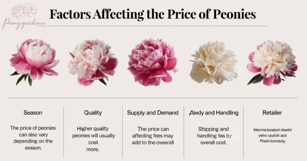 Factors Affecting the Price of Peonies