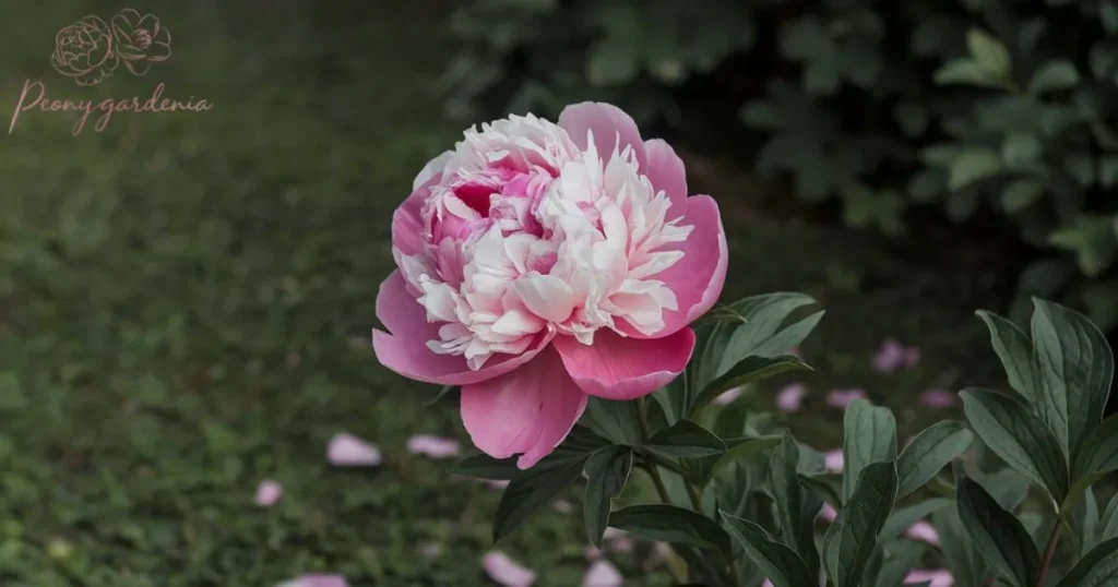 Peonies and Their Seasonal Privacy Coverage