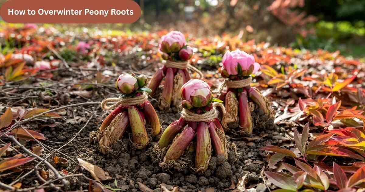 How to Overwinter Peony Roots