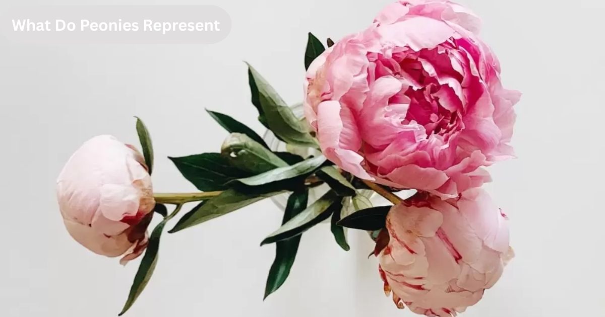 What Do Peonies Represent