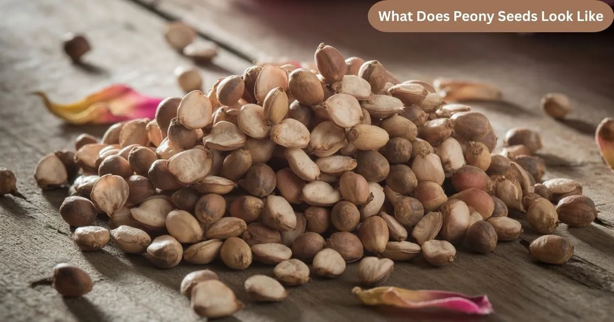 What Does Peony Seeds Look Like